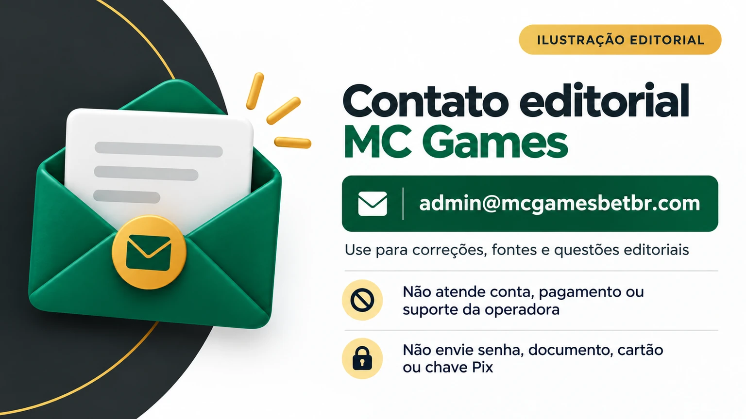 Canal editorial da Redação MC Games