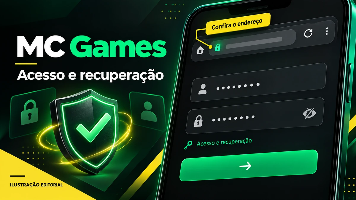 Guia de login MC Games